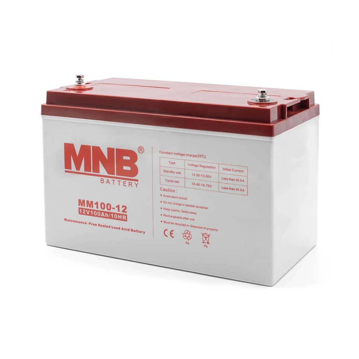 Мини-фото 2. Аккумулятор MNB MM 100-12