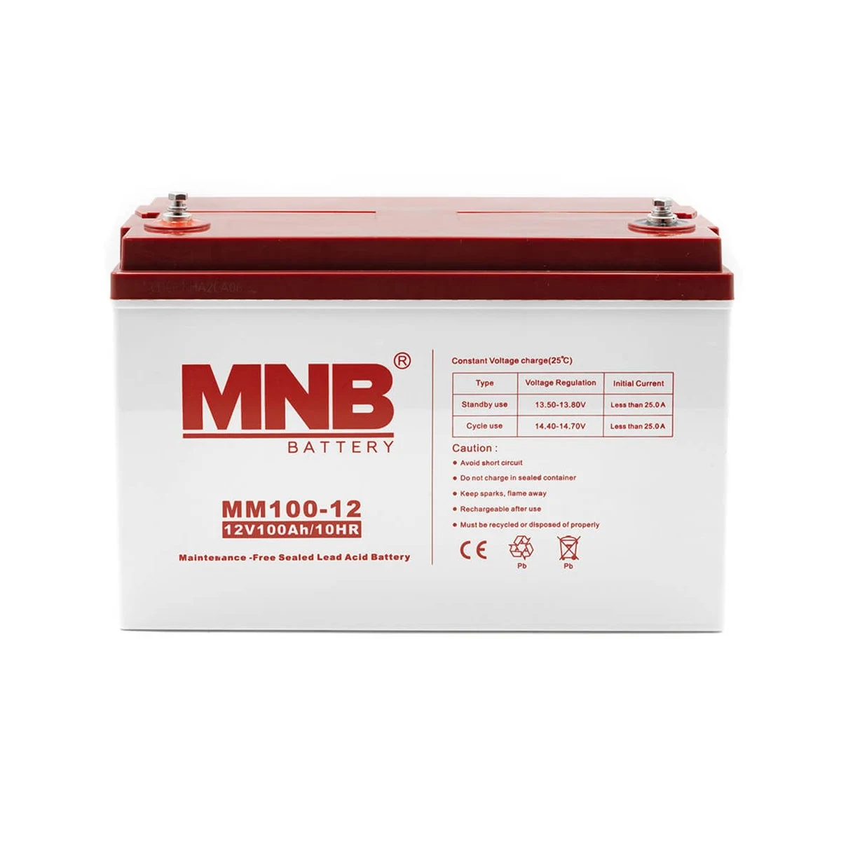 Мини-фото 3. Аккумулятор MNB MM 100-12