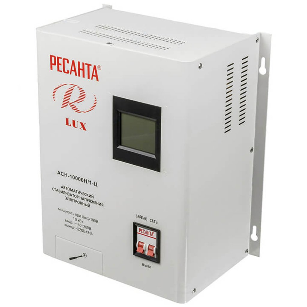 Мини-фото 6. Стабилизатор напряжения Ресанта LUX АСН-10000Н/1-Ц