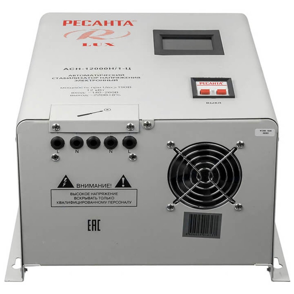 Мини-фото 3. Стабилизатор напряжения Ресанта LUX-36000h-3-md