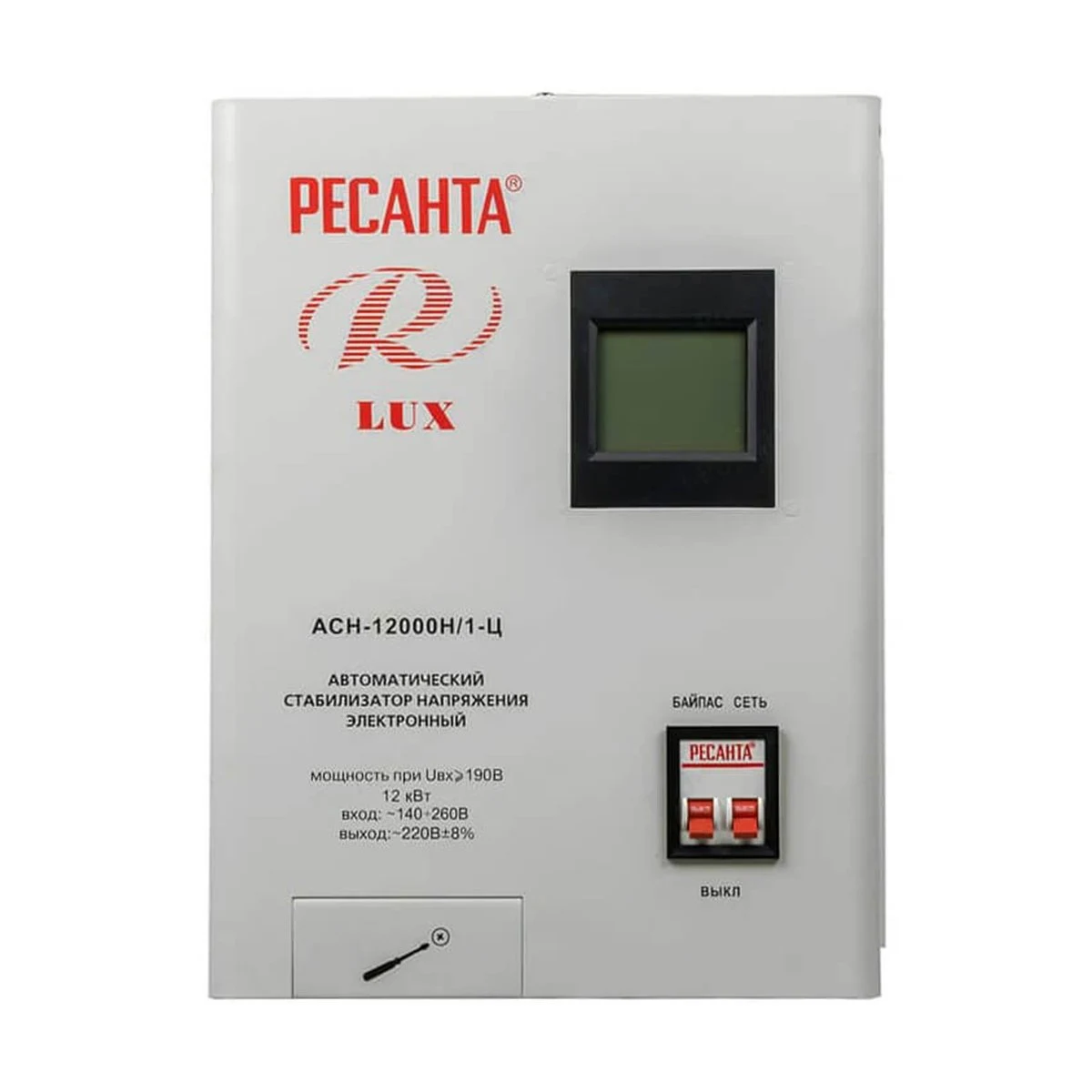 Мини-фото 4. Стабилизатор напряжения Ресанта LUX АСН-12000Н/1-Ц