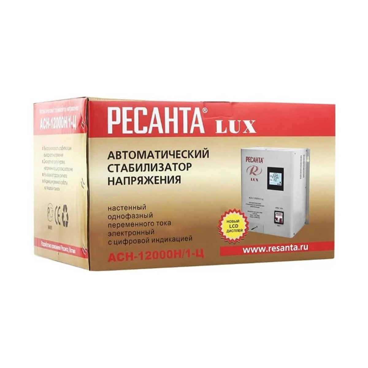Мини-фото 6. Стабилизатор напряжения Ресанта LUX АСН-12000Н/1-Ц