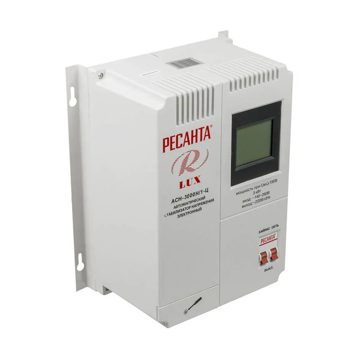 Мини-фото 4. Стабилизатор напряжения Ресанта LUX АСН-3000Н/1-Ц