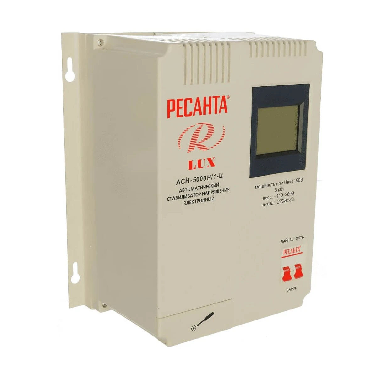 Мини-фото 3. Стабилизатор напряжения Ресанта LUX АСН-5000Н/1-Ц