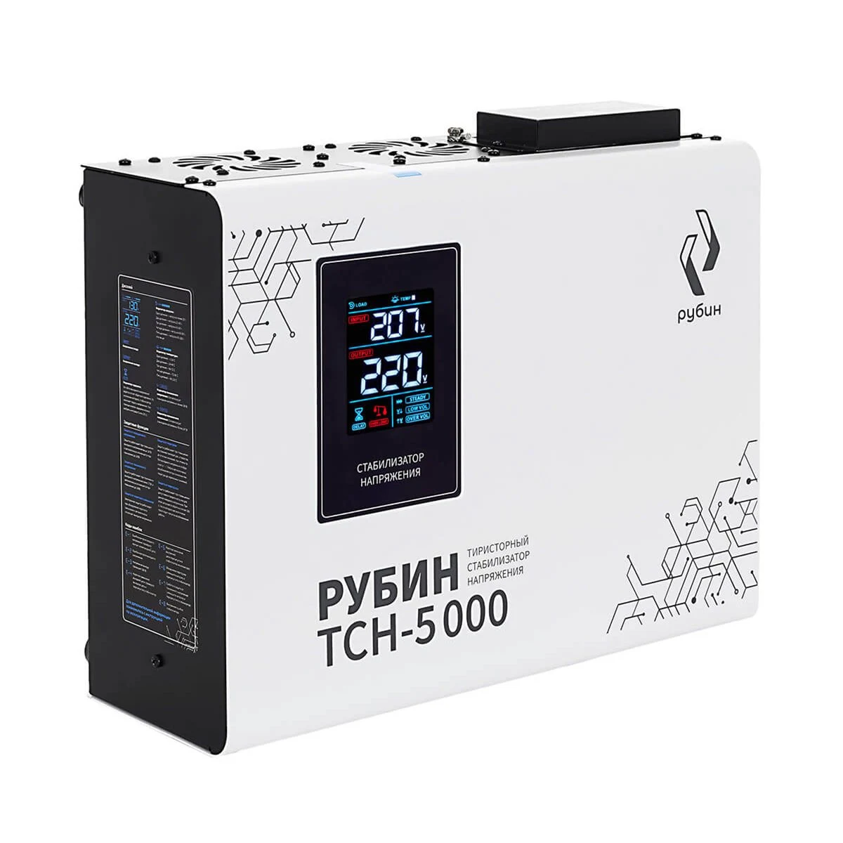 Мини-фото 2. Стабилизатор напряжения Рубин ТСН-15000-3-md