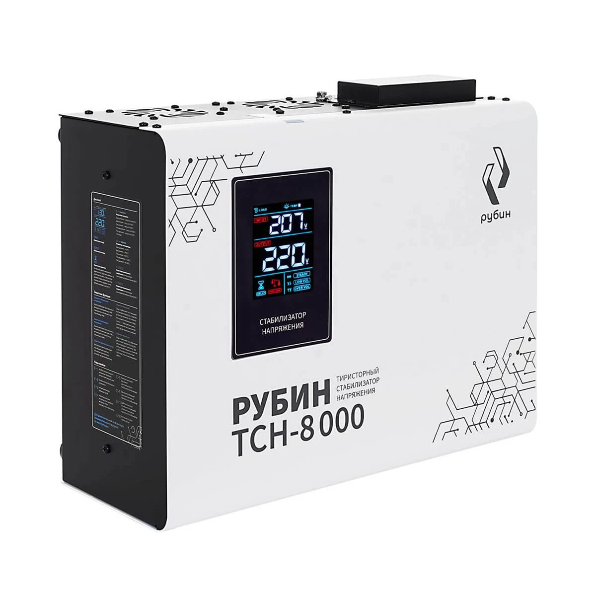 Мини-фото 2. Стабилизатор напряжения Рубин ТСН-24000-3-md
